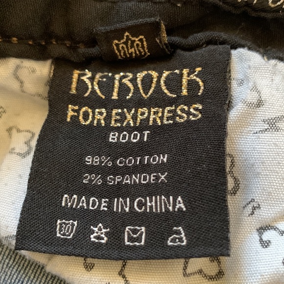 Express Rerock Boot Cut Jeans - Picture 14 of 15